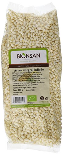 Bionsan Arroz Integral Inflado - 180 gr