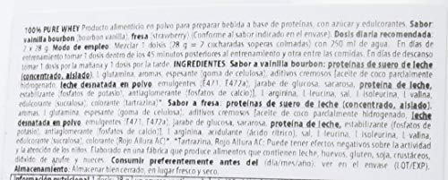 BioTech 100% Pure Whey Proteínas de Suero de Leche, Sabor Bourbon Vainilla - 2270 gr