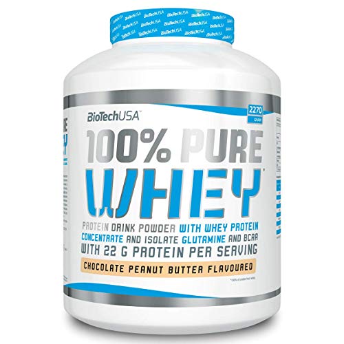 BioTech 100% Pure Whey Proteínas de Suero de Leche, Sabor Caramelo y Cappuccino - 2270 gr BioTech 100% Pure Whey Proteínas de Suero de Leche, Sabor Caramelo y Cappuccino - 2270 gr