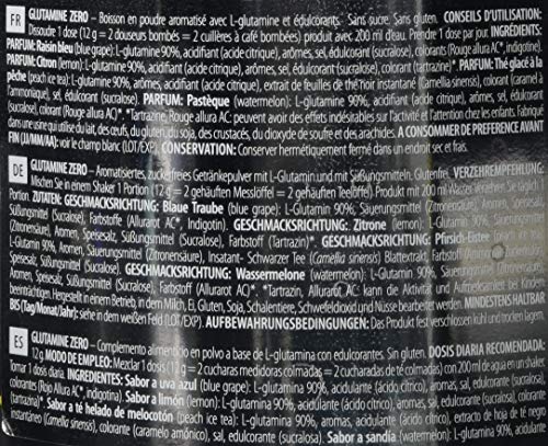 BioTech Glutamin Zero L-glutamina, Sabor Uva Azul - 300 gr BioTech Glutamin Zero L-glutamina, Sabor Uva Azul - 300 gr