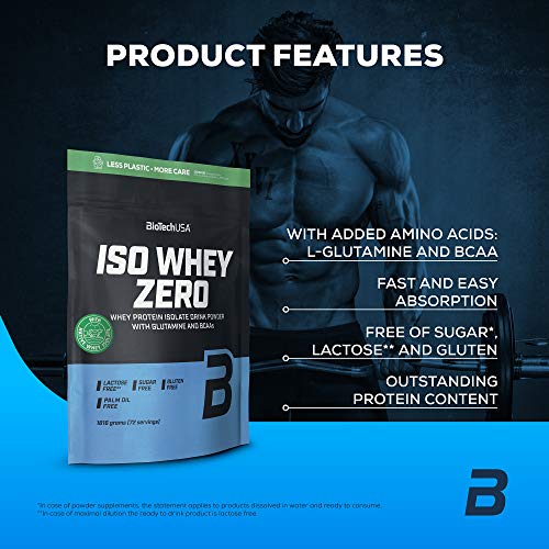 Biotech Iso Whey Zero 1820 g Biotech Iso Whey Zero 1820 g
