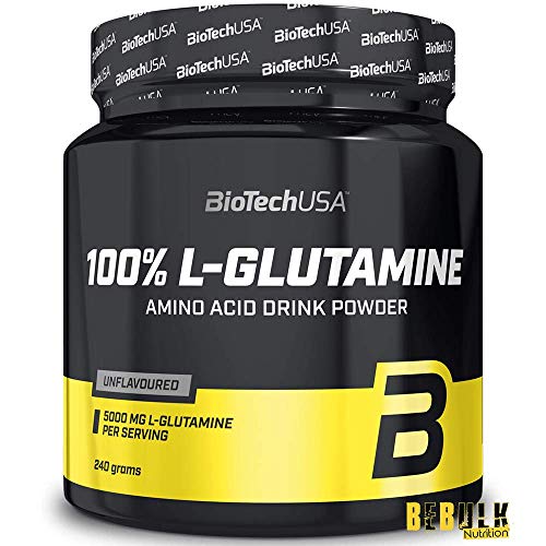Biotech USA 100% L y Glutamine Aminoácido - 240 gr