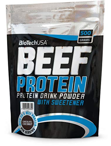 Biotech USA Beef Protein Hydro Beef Proteínas Sabor Chocolate y Coco - 500 gr