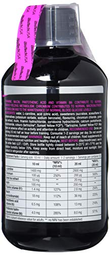 Biotech USA Chrome Liquid L y Carnitine Sabor Naranja - 800 gr