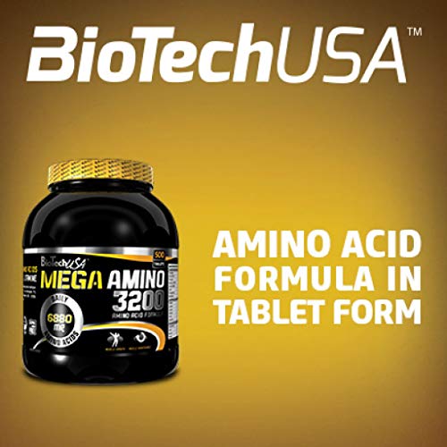 Biotech USA Mega Amino 3200 Aminoácido, 100 tabletas