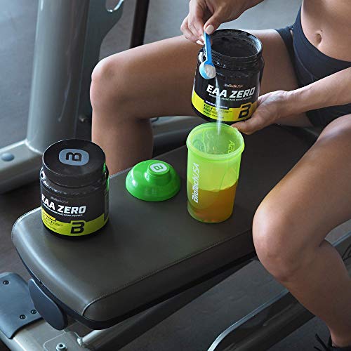 BioTechUSA EAA Zero Suplemento dietético con sabor, bebida en polvo con aminoácidos esenciales, L-glutamina y edulcorantes, 350 g, Limón BioTechUSA EAA Zero Suplemento dietético con sabor, bebida en polvo con aminoácidos esenciales, L-glutamina y edulcorantes, 350 g, Limón