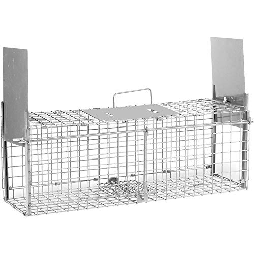 Bird-Tech TM Jaula ATRAPAR Gatos, Ratas, Conejos Vivos Doble Puerta (62X20X20CM) Plegable Bird-Tech TM Jaula ATRAPAR Gatos, Ratas, Conejos Vivos Doble Puerta (62X20X20CM) Plegable