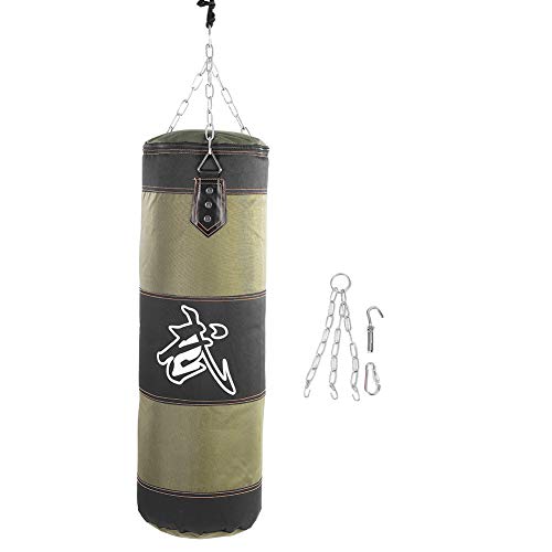 Birdlantern Saco de Arena de Boxeo, Entrenamiento vacío Gancho de Boxeo Saco de Arena Kick Fight Saco de Arena de Saco de Boxeo Saco de Arena(80cm-Verde)