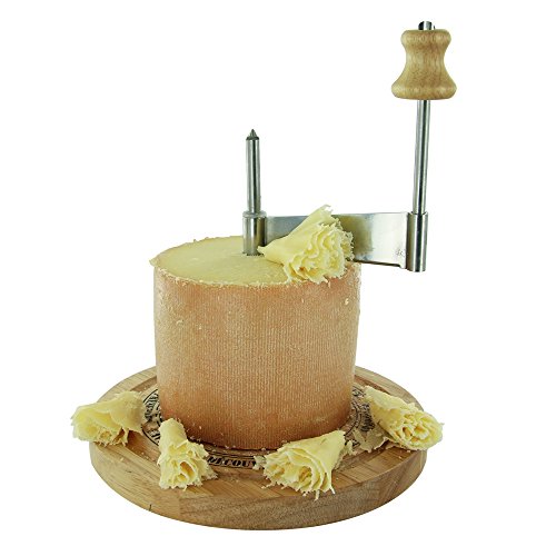 Bistrot CMKD3160 Quesera C/Tapa Tete DE MOINE, Madera, Beige, 18.3 x 18.3 x 24.7 cm Bistrot CMKD3160 Quesera C/Tapa Tete DE MOINE, Madera, Beige, 18.3 x 18.3 x 24.7 cm