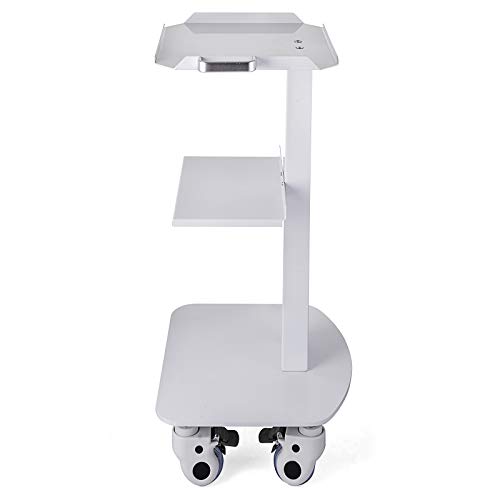 Bisujerro Carrito Medico de Acero 3 Capas Carro para Laboratorio Carros de Equipos de Laboratorio de Acero Inoxidable Carrito de Servicios Médicos con Ruedas Bisujerro Carrito Medico de Acero 3 Capas Carro para Laboratorio Carros de Equipos de Laboratorio de Acero Inoxidable Carrito de Servicios Médicos con Ruedas