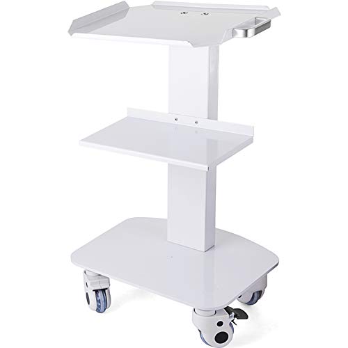 Bisujerro Carrito Medico de Acero 3 Capas Carro para Laboratorio Carros de Equipos de Laboratorio de Acero Inoxidable Carrito de Servicios Médicos con Ruedas Bisujerro Carrito Medico de Acero 3 Capas Carro para Laboratorio Carros de Equipos de Laboratorio de Acero Inoxidable Carrito de Servicios Médicos con Ruedas