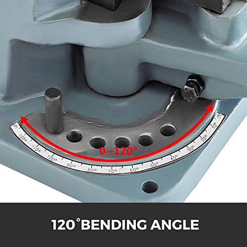 Bisujerro Máquina de Doblado de Tuberías 120 ° Curvadora Tubos Máquina de Doblado de Tuberías Curvadora de Tubos Manual