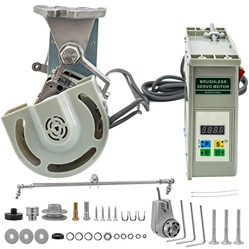 Bisujerro Motor de la Máquina de Coser 220V 550W Servo Motor de Ahorro de Energía sin Escobillas Máquina de Coser Industrial Velocidad Máxima 4500RPM Ahorro de Energía Silencioso y Sensible Bisujerro Motor de la Máquina de Coser 220V 550W Servo Motor de Ahorro de Energía sin Escobillas Máquina de Coser Industrial Velocidad Máxima 4500RPM Ahorro de Energía Silencioso y Sensible