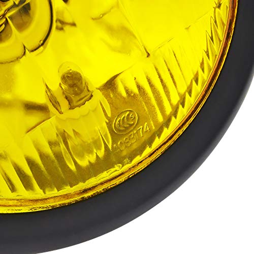BJ Global Faro LED para motocicleta, compatible con Cafe Racer, Bobber y Touring, 16,5 cm BJ Global Faro LED para motocicleta, compatible con Cafe Racer, Bobber y Touring, 16,5 cm
