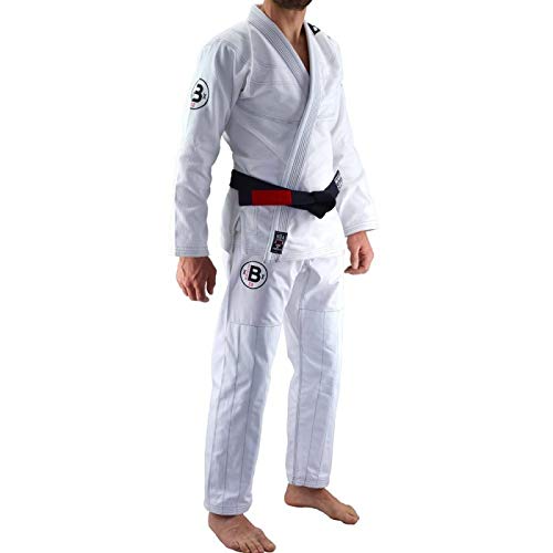 Bjj Gi Kimono Bõa Armor De Competição V3 Blanco (Blanco, A1)