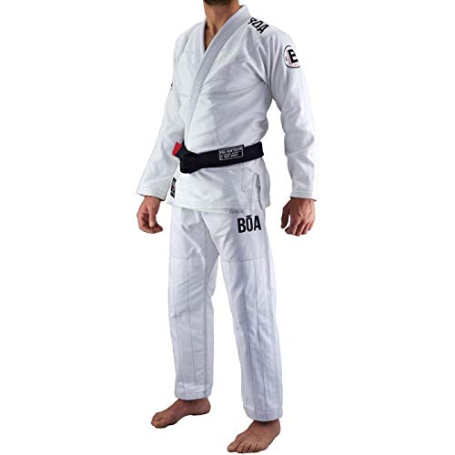 Bjj Gi Kimono Bõa Armor De Competição V3 Blanco (Blanco, A1)