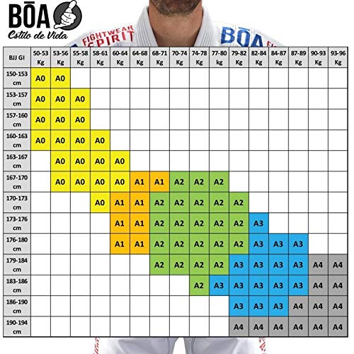 Bjj Gi Kimono Bõa Tudo Bem 2.0 - Blanco, A2 Bjj Gi Kimono Bõa Tudo Bem 2.0 - Blanco, A2