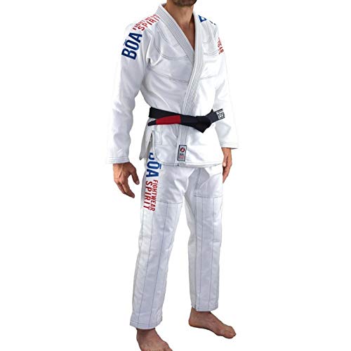 Bjj Gi Kimono Bõa Tudo Bem 2.0 - Blanco, A2