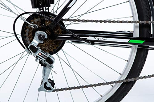 BJORD Bicicleta Avenue 26", Adultos Unisex, Negro, Normal BJORD Bicicleta Avenue 26", Adultos Unisex, Negro, Normal