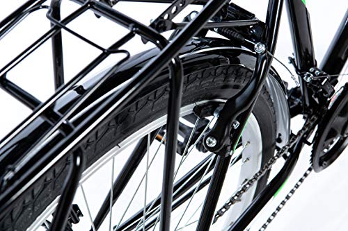 BJORD Bicicleta Avenue 26", Adultos Unisex, Negro, Normal BJORD Bicicleta Avenue 26", Adultos Unisex, Negro, Normal