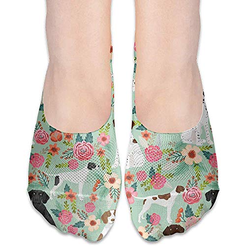 BK Creativity Calcetines,Cojín Unisex Algodón Atlético Antideslizante Corte Bajo Forro Plano Calcetines Sin Espectáculo - Puntero Inglés Florals Reducido 3,20Cm BK Creativity Calcetines,Cojín Unisex Algodón Atlético Antideslizante Corte Bajo Forro Plano Calcetines Sin Espectáculo - Puntero Inglés Florals Reducido 3,20Cm