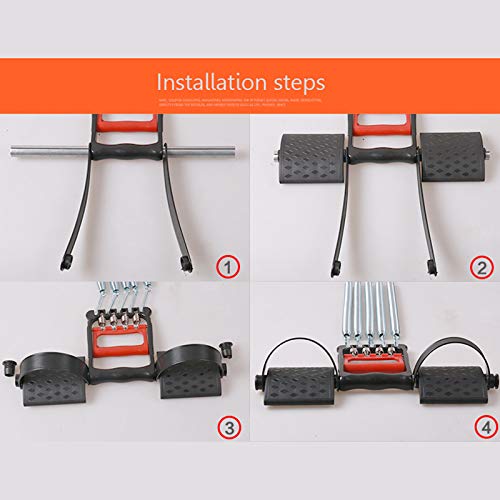 BKAUK Expansor muscular pectoral de los hombres de tensión extractor de fitness resorte de acero ejercicio de resistencia muscular banda multifunción de tracción fuerza de agarre ejercitador de brazo BKAUK Expansor muscular pectoral de los hombres de tensión extractor de fitness resorte de acero ejercicio de resistencia muscular banda multifunción de tracción fuerza de agarre ejercitador de brazo