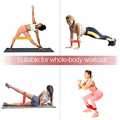BKSDMAN Gomas elásticas musculacion Bandas elasticas Cintas elasticas Fitness 5 Tipos de Fuerza adecuados para la construcción Muscular Pilates Yoga BKSDMAN Gomas elásticas musculacion Bandas elasticas Cintas elasticas Fitness 5 Tipos de Fuerza adecuados para la construcción Muscular Pilates Yoga