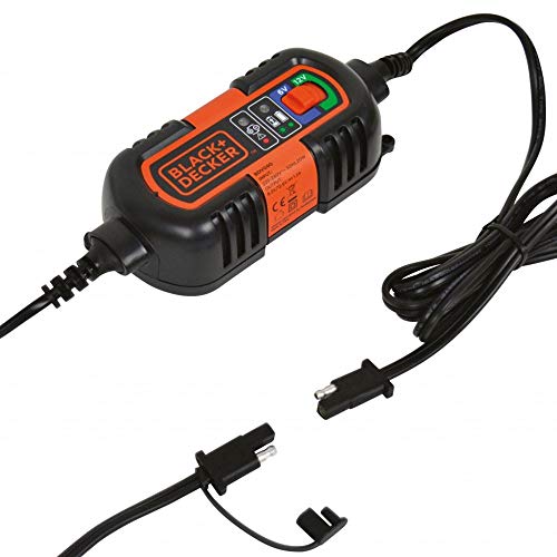 Black + Decker BDV090 Cargador De Baterias, 6-12V De Mantenimiento