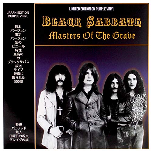 BLACK SABBATH - MASTERS OF THE GRAVE: LIMITED EDITION ON PURPLE VINYL BLACK SABBATH - MASTERS OF THE GRAVE: LIMITED EDITION ON PURPLE VINYL