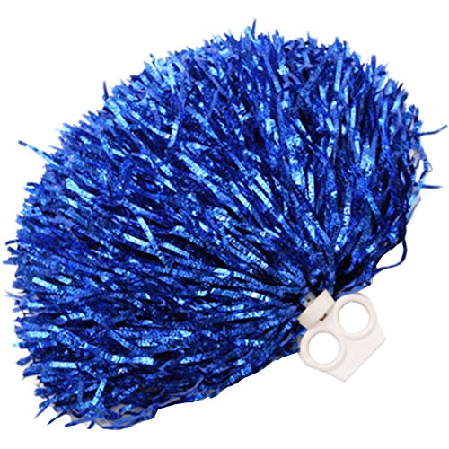 Black Temptation Equipo Deportivo Cheerleading Poms Pom Partido plástico de la Danza del Anillo Suministros- Azul x 2 Black Temptation Equipo Deportivo Cheerleading Poms Pom Partido plástico de la Danza del Anillo Suministros- Azul x 2