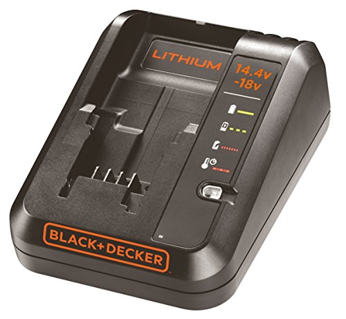 BLACK+DECKER BDC1A-QW - Cargador para baterías de litio 14.4 y 18V BLACK+DECKER BDC1A-QW - Cargador para baterías de litio 14.4 y 18V
