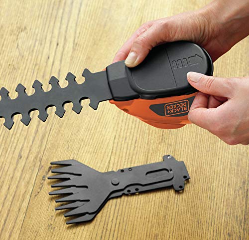 BLACK+DECKER GSL700-QW - Kit tijera cortacésped y arreglasetos 7 V, 1.2 Ah BLACK+DECKER GSL700-QW - Kit tijera cortacésped y arreglasetos 7 V, 1.2 Ah