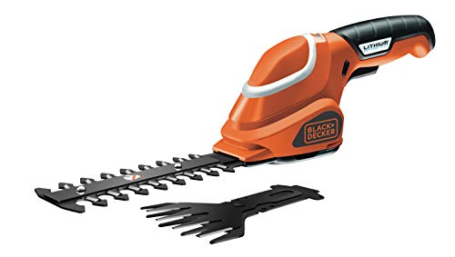 BLACK+DECKER GSL700-QW - Kit tijera cortacésped y arreglasetos 7 V, 1.2 Ah BLACK+DECKER GSL700-QW - Kit tijera cortacésped y arreglasetos 7 V, 1.2 Ah