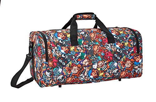 Blackfit8 "Monkey" Oficial Bolsa de Deporte Deportivo Oficial, Multicolor, 550x270x260mm Blackfit8 "Monkey" Oficial Bolsa de Deporte Deportivo Oficial, Multicolor, 550x270x260mm