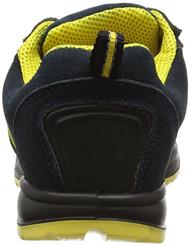 Blackrock Hudson Trainer - Zapatillas de seguridad con punta de acero, Unisex Adulto,Multicolor (Navy/Yellow), talla 42 EU (8 UK)