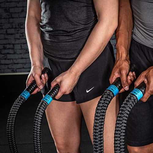 Blackthorn Battle Jump Rope | Pesada Cuerda para Saltar | Peso 1,7 kg | Comba Crossfit, Boxeo e Fitness Blackthorn Battle Jump Rope | Pesada Cuerda para Saltar | Peso 1,7 kg | Comba Crossfit, Boxeo e Fitness