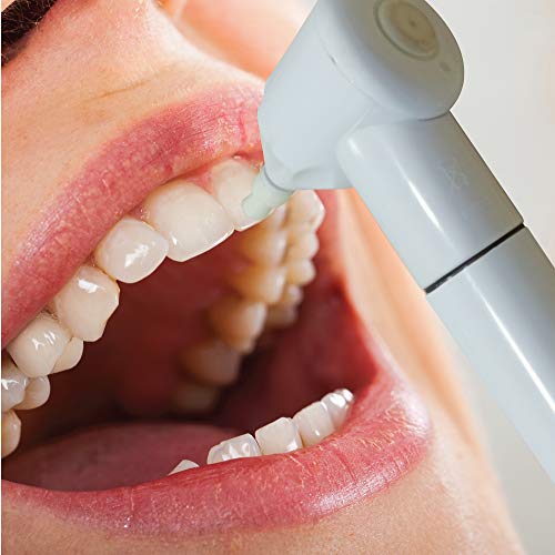 Blanchet - Blanqueador Dental giratorio, con 5 Cabezales, Elimina las manchas dentales, pulidor Dental para Blanqueamiento Dental, color Blanco