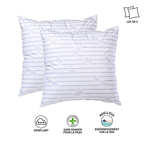 Blanrêve Lote De 2 Almohadas De Pluma Blanrêve Lote De 2 Almohadas De Pluma