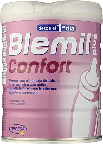 Blemil Plus – Leche de Inicio Confort, Tratamiento del Cólico y Estreñimiento, 800 gr