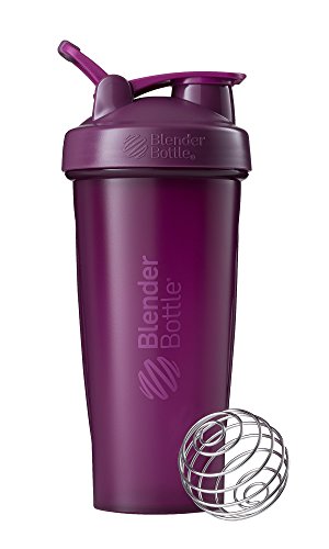 BlenderBottle Classic Loop - Botella Mezcladora de Batidos de proteínas con batidor Blenderball, Ciruela (Plum), 820ml BlenderBottle Classic Loop - Botella Mezcladora de Batidos de proteínas con batidor Blenderball, Ciruela (Plum), 820ml