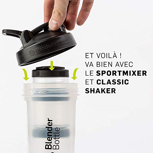 BlenderBottle GoStak 2Pak, Contenedor de suplementos alimenticios, teal, Pak de (2x150ml) BlenderBottle GoStak 2Pak, Contenedor de suplementos alimenticios, teal, Pak de (2x150ml)