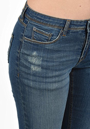 BlendShe Adriana Jeans Denim Vaquero Tejano para Mujer Elástico Relaxed-Fit, tamaño:XS, Color:Medium Blue Washed (29052) BlendShe Adriana Jeans Denim Vaquero Tejano para Mujer Elástico Relaxed-Fit, tamaño:XS, Color:Medium Blue Washed (29052)