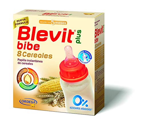 Blevit Plus 8 Cereales Para Biberón - 1 unidad 600 gr. A partir de los 5 meses.