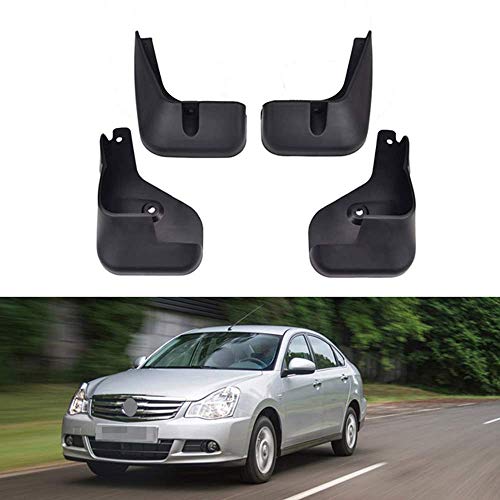 BLH-AMY  Guardabarros Delanteros Traseros Guardabarros Guardabarros Guardabarros para Nissan Almera G11 Rusia Versión Sylphy 2012-2016 2013 2014 2015, Accesorios De Coche, 4Pcs / Set