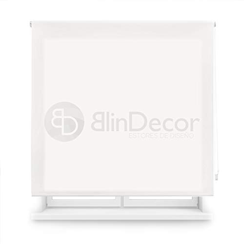 Blindecor Ara - Estor enrollable translúcido liso, Blanco Roto, 100 x 175 cm (ancho x alto) Blindecor Ara - Estor enrollable translúcido liso, Blanco Roto, 100 x 175 cm (ancho x alto)