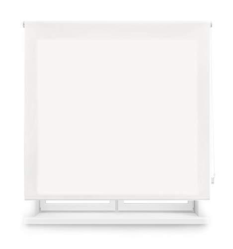 Blindecor Ara - Estor enrollable translúcido liso, Blanco Roto, 160 x 175 cm (ancho x alto) Blindecor Ara - Estor enrollable translúcido liso, Blanco Roto, 160 x 175 cm (ancho x alto)