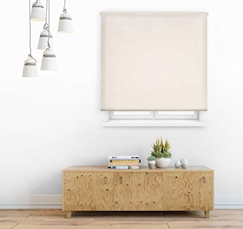 Blindecor Estor Enrollable Translucido Lino, 120 x 200 cm Blindecor Estor Enrollable Translucido Lino, 120 x 200 cm
