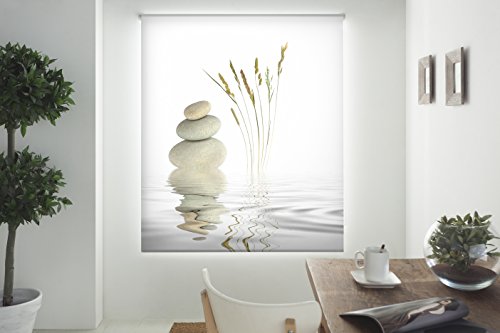 Blindecor W-Z-14991 - Estor enrollable translúcido digital, Zen, 130X180 cm Blindecor W-Z-14991 - Estor enrollable translúcido digital, Zen, 130X180 cm