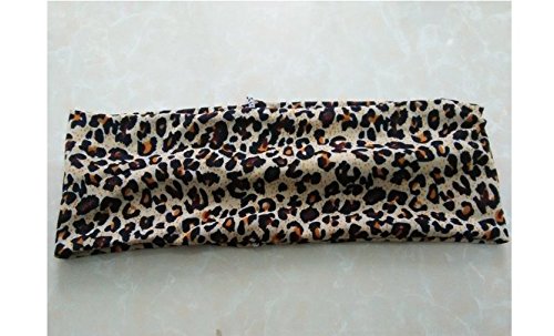 Bling Online - Diadema elástica con estampado de leopardo