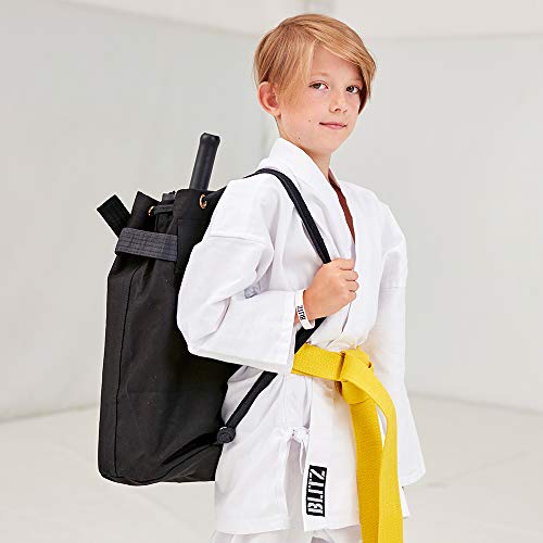 Blitz Karate Discipline - Bolsa para Material de Artes Marciales, Color Blanco